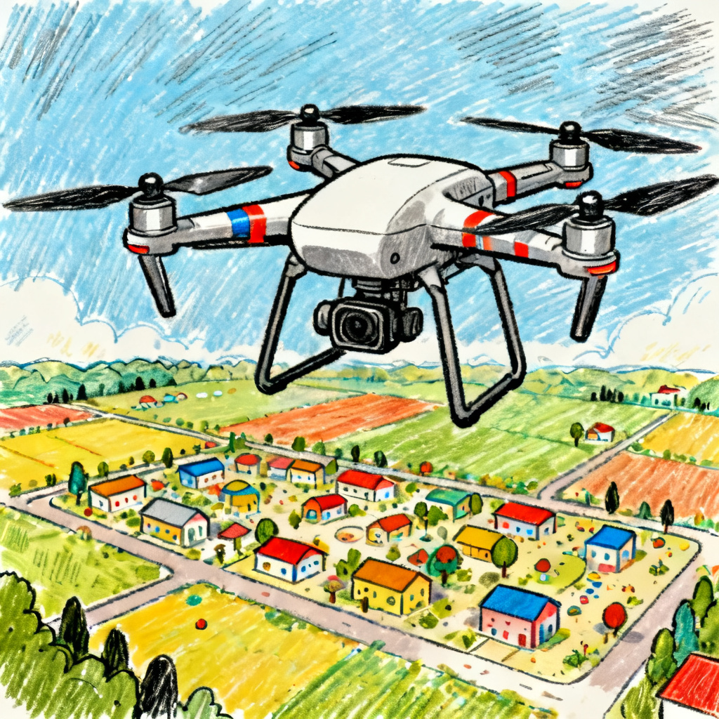Aerolevantamento com drones