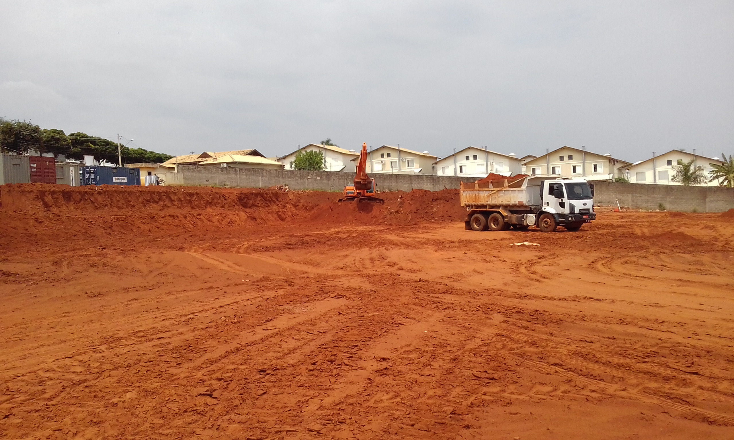 Projeto de terraplenagem